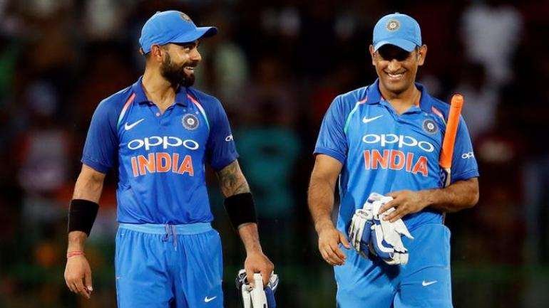 Kohli and Dhoni